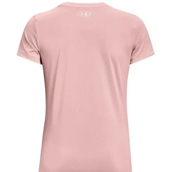 Under Armour Women’s Crew Neck Short Sleeve Tech Shirt - Light Pink - Picture 3 of 6
